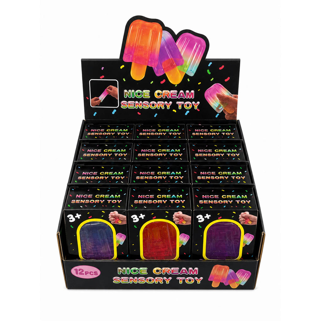 Popsicle Squishy – Sensory Squeeze Fidget Toy Display