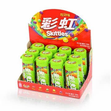 Skittles candy sour flavor