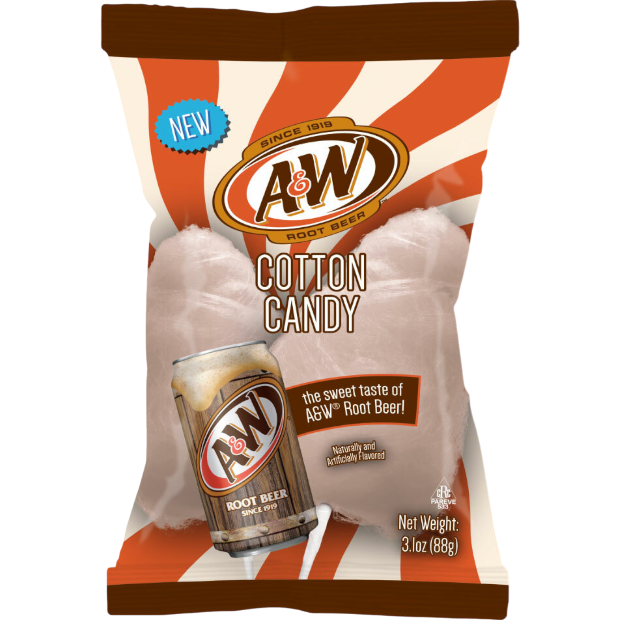 A&W Cotton Candy 3.1 oz