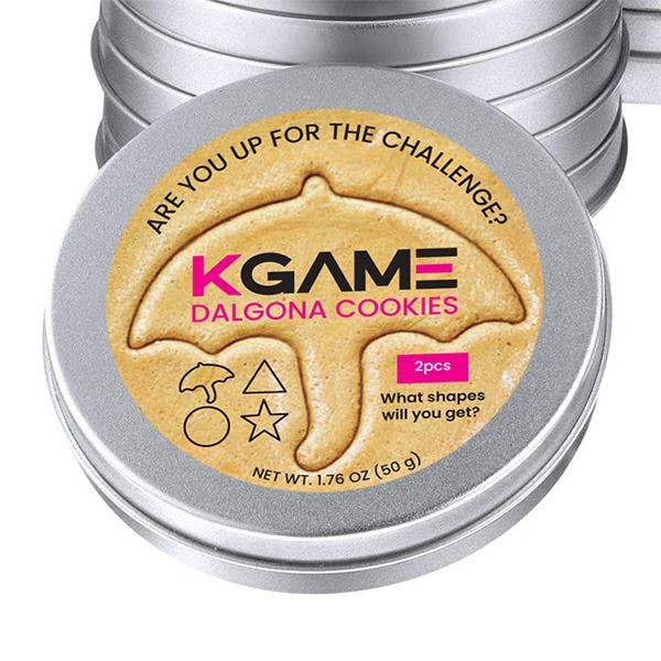 Kgame Dalgona Cookie viral Tin — Season 1 2027