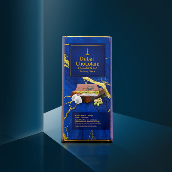 Dubai Chocolate by Crazy Choco- Arab Cotton Candy