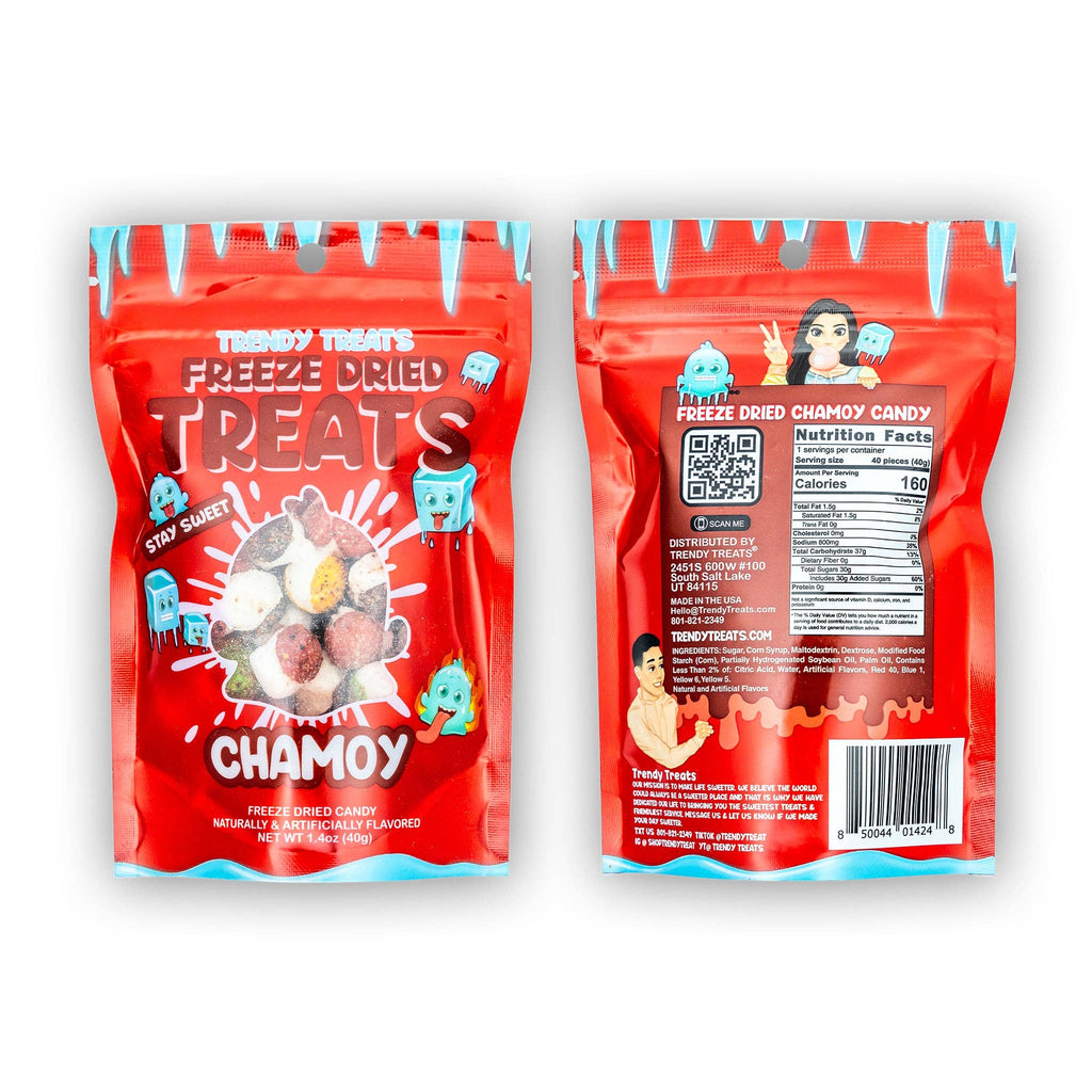 Freeze Dried Mini Chamoy Rainbow Candy!