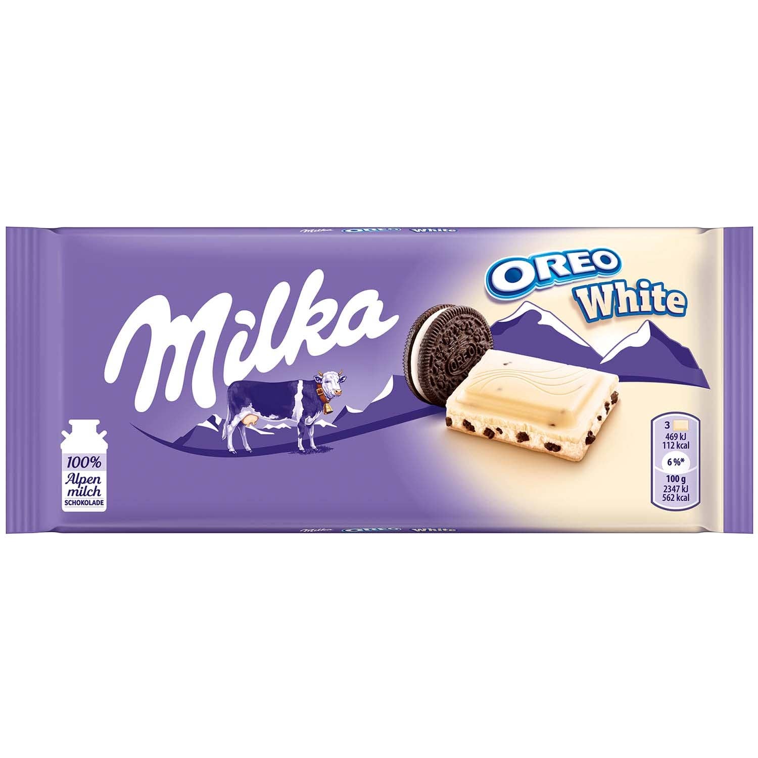 Milka Oreo White 100g (European)