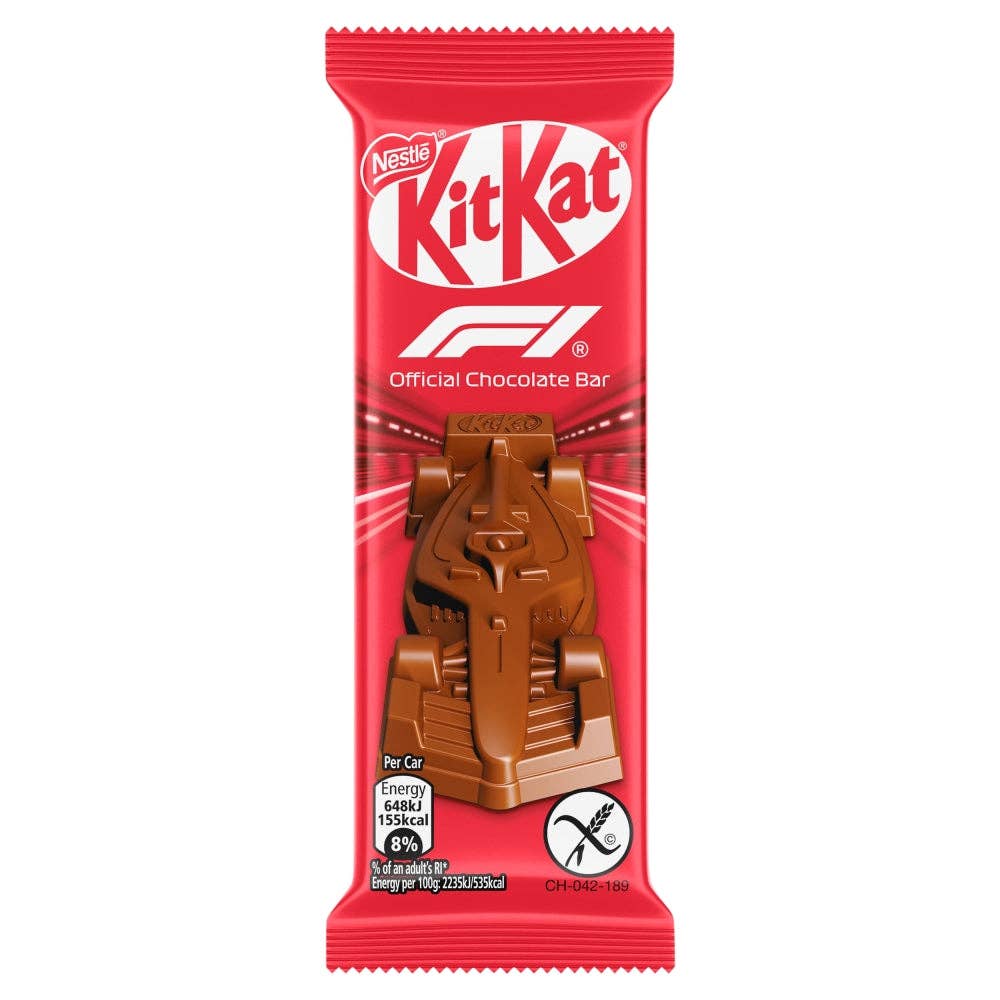 KitKat F1 Chocolate Car Figure (UK)