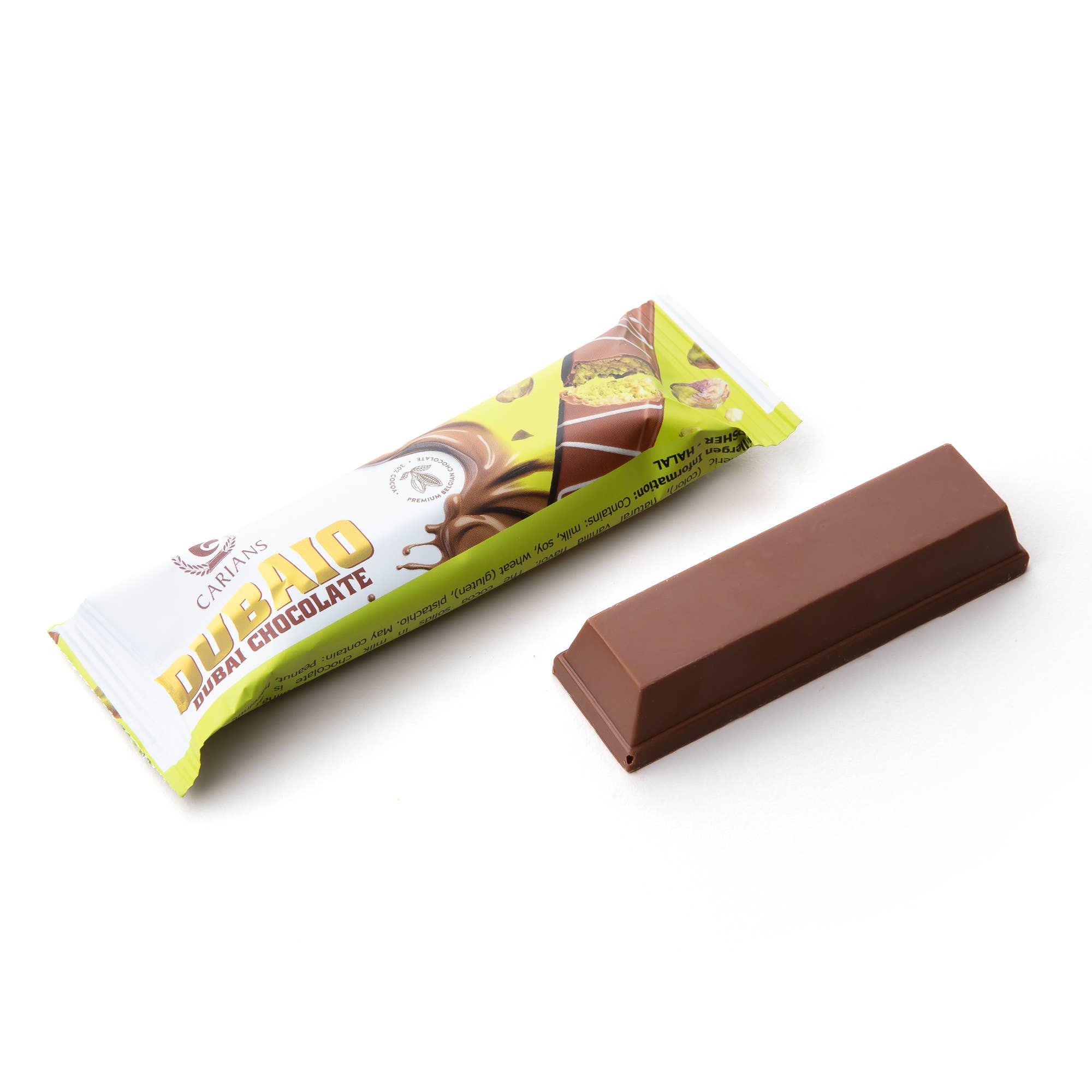 Carians Dubai Chocolate 1.12oz (32gr) 24 Units per case