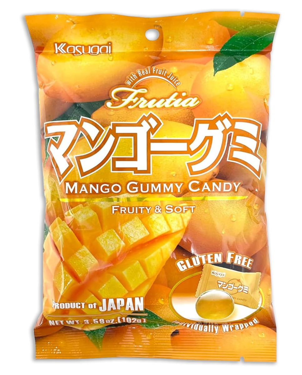 Kasugai Gummy Mango 102g (Japan)