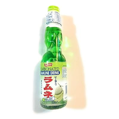 Shirakiku Ramune Drink Melon Flavor