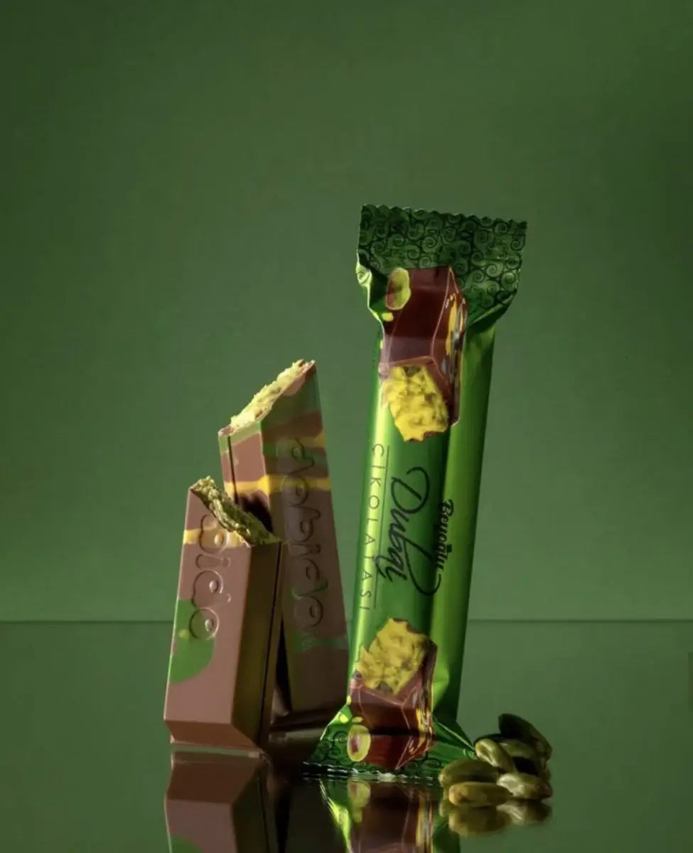 Carian Dubai Chocolate Bar Pistachio Viral Knafeh Chocolate
