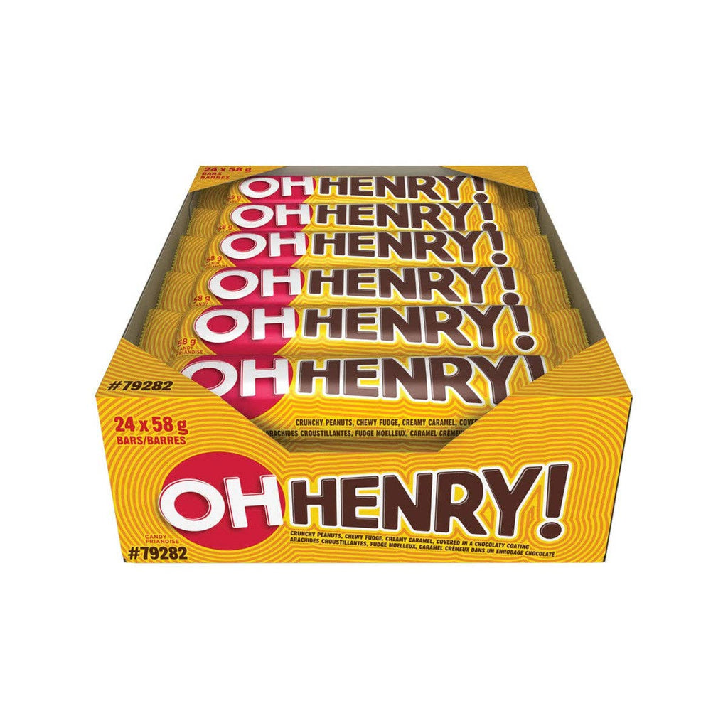 Oh Henry! Chocolate Bar 58 g - 24ct