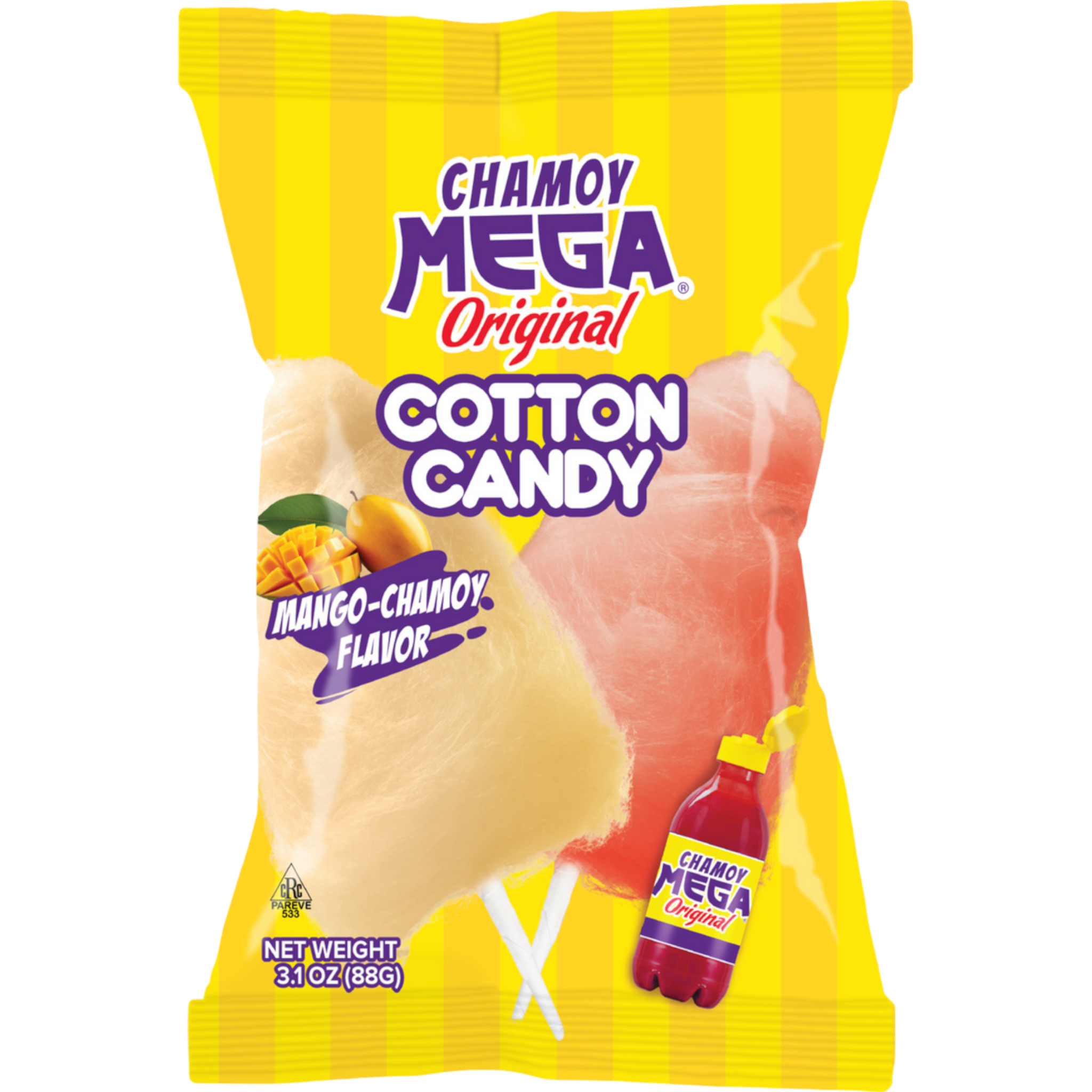 Mega Chamoy Cotton Candy