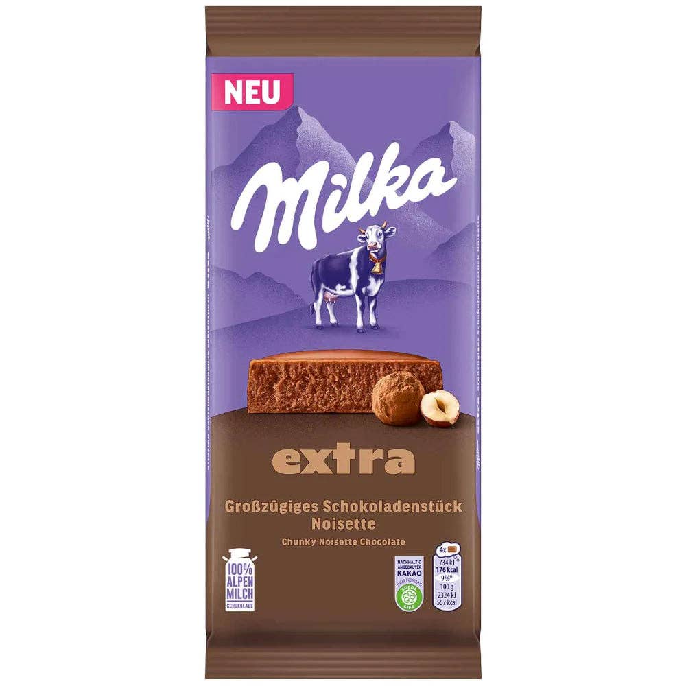 Milka Extra Chunky Noisette 190g (Germany)