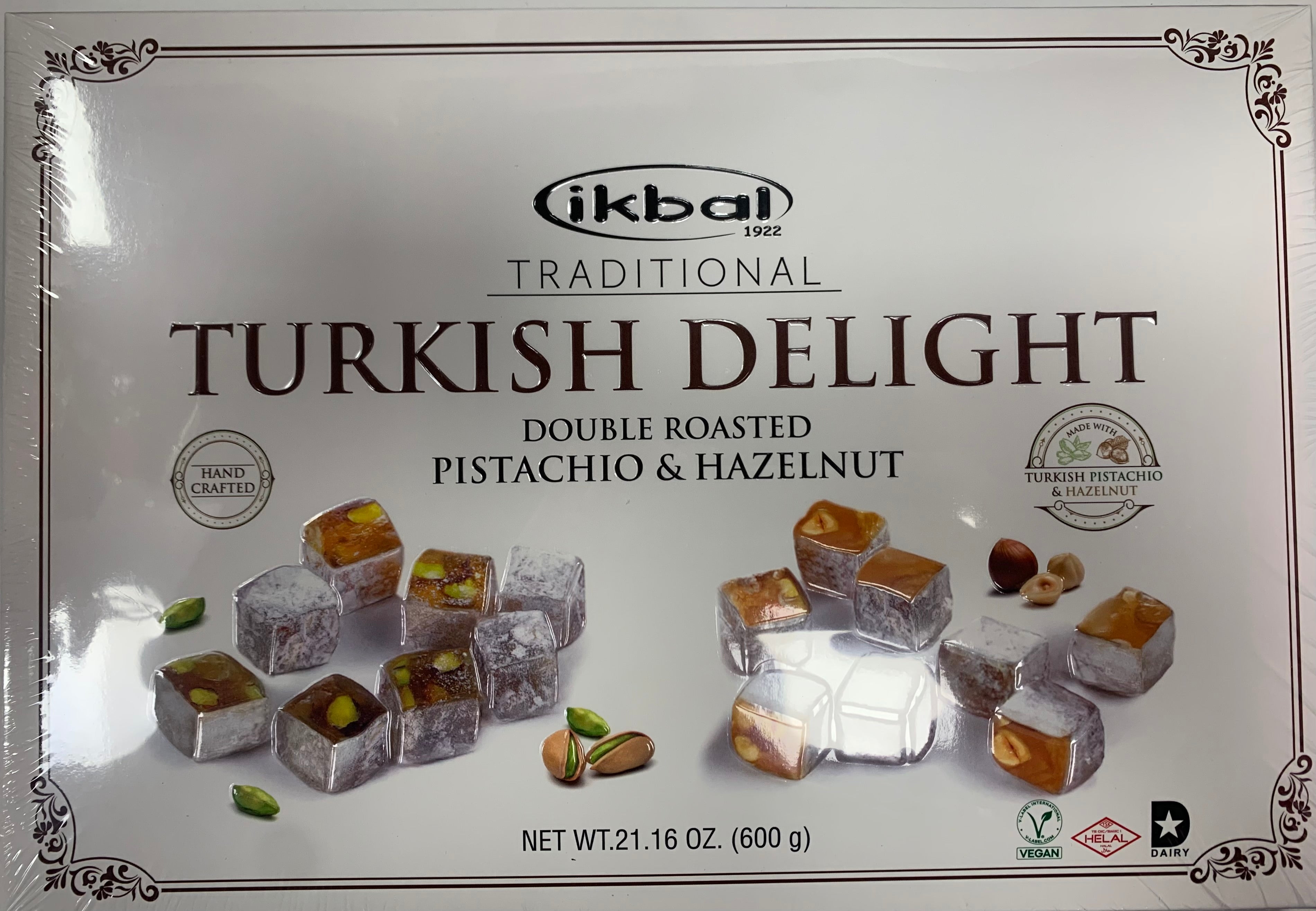 Turkish Delight Double Roasted Pistachio and Hazelnut