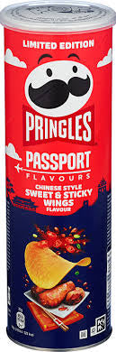 Pringles passport sweet  and sticky flavour.