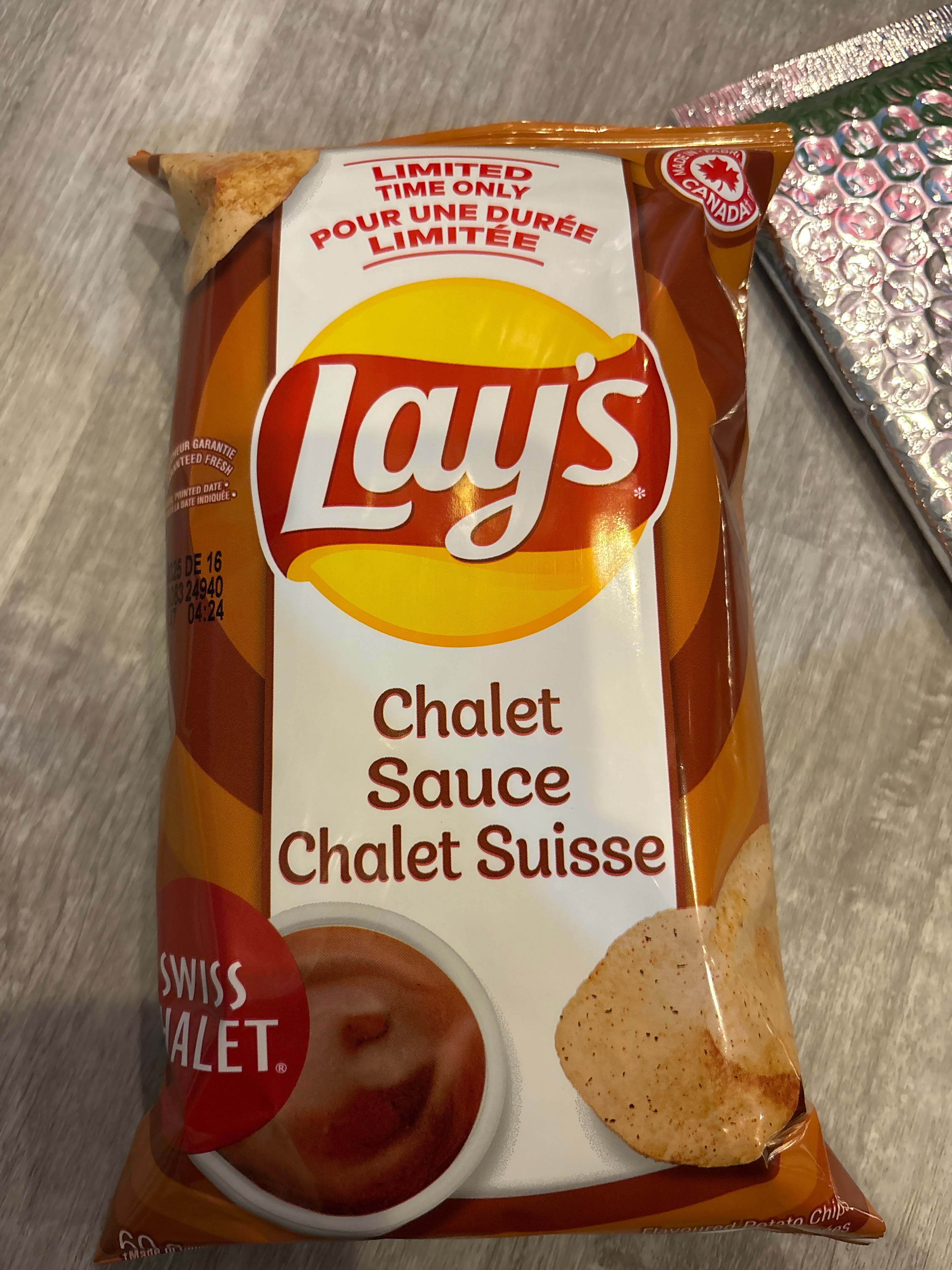 Lays Chalet Sauce