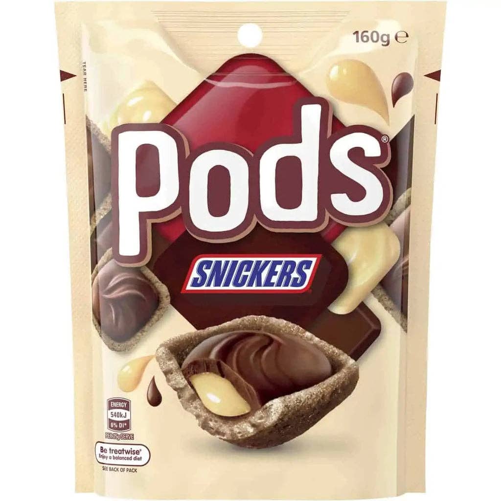 Australian Pods Snickers 5.64oz(160g)