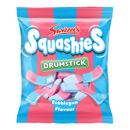 Swizzels Squashies Bubblegum Candy 120g 12 ct