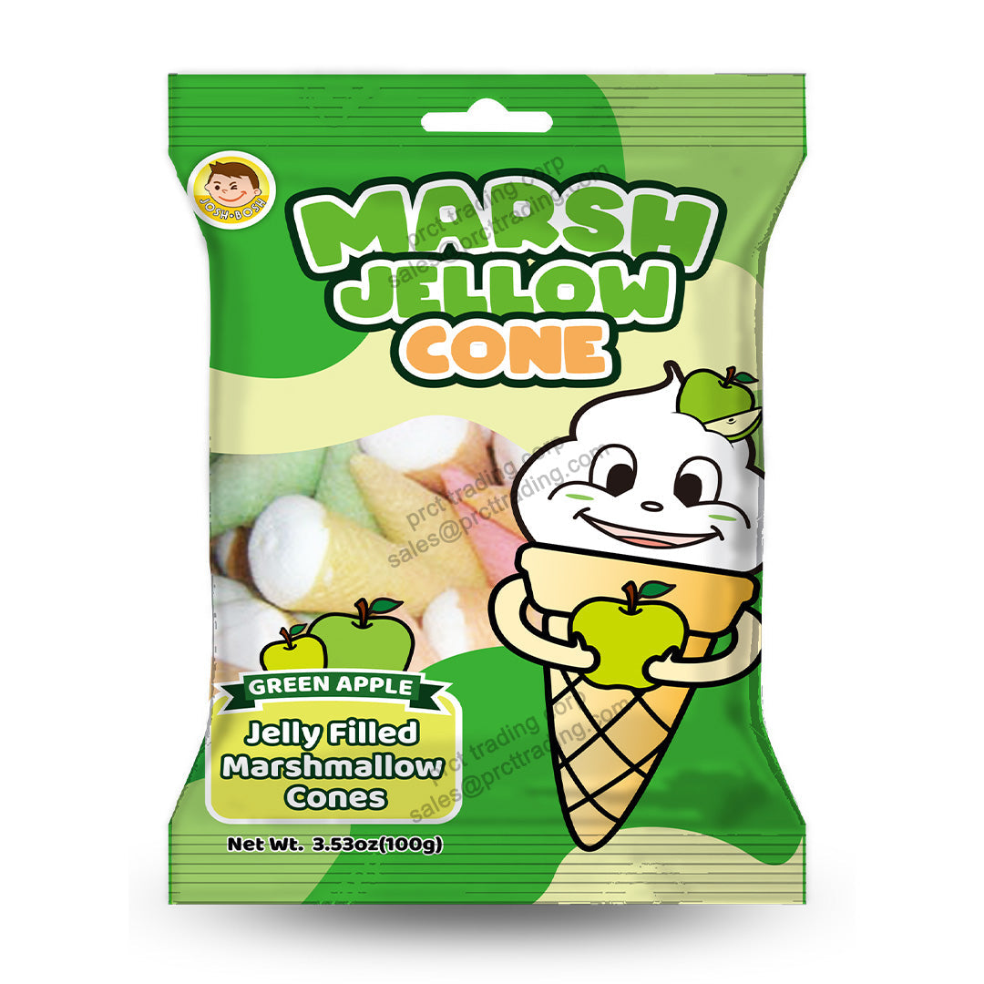 JB Marshmallow Cone Sour Apple - Mexico
