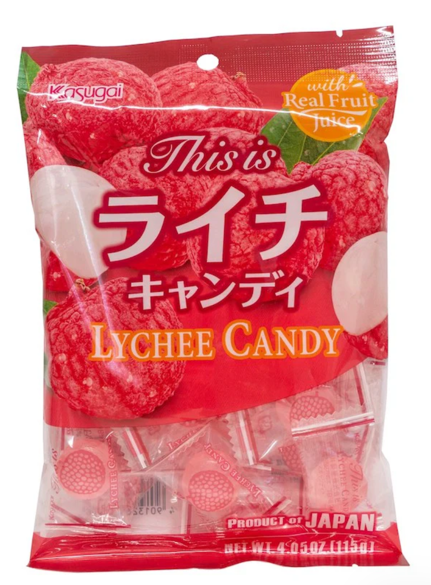 Kasugai Lychee Gummy Candy