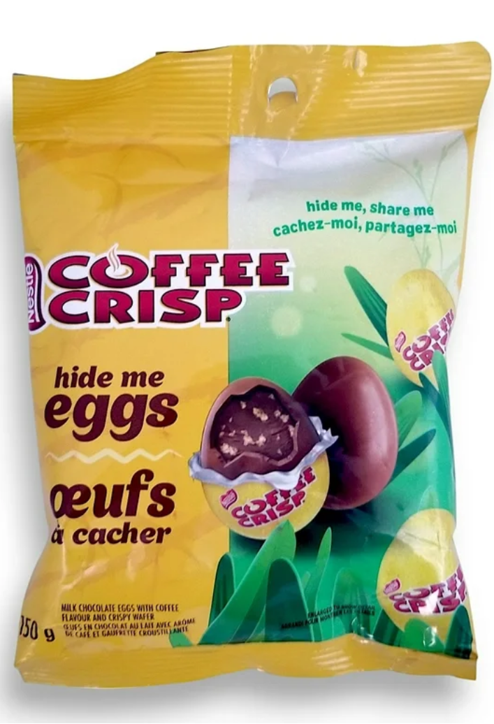 Coffee Crisps Hide Me Eggs