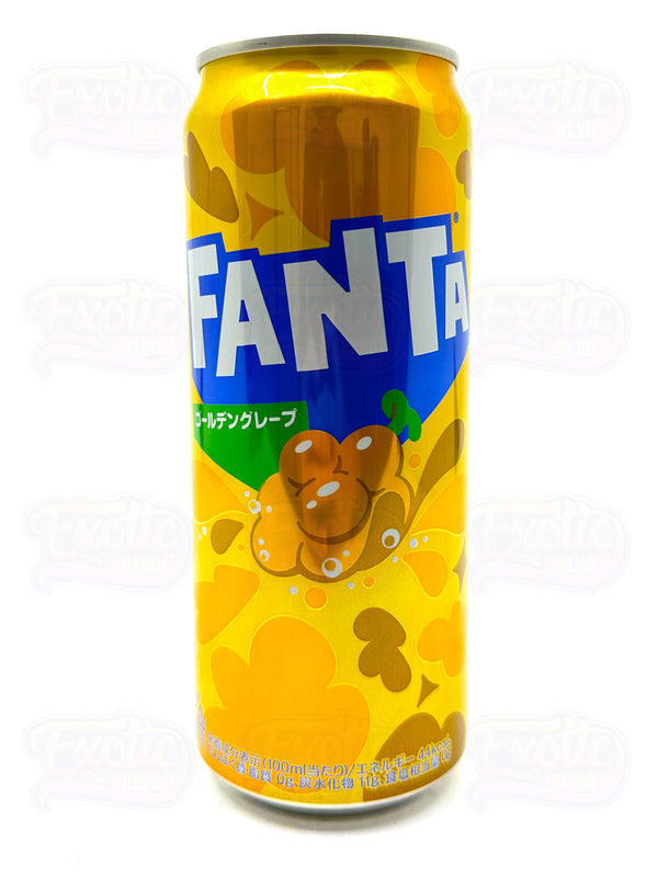 Fanta Golden Grape can 500ml - Japan