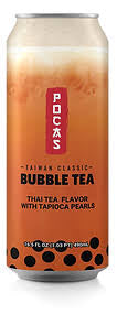 Pocas  Thai tea with tapioca pearls