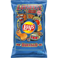Lays rockin buffalo rock
