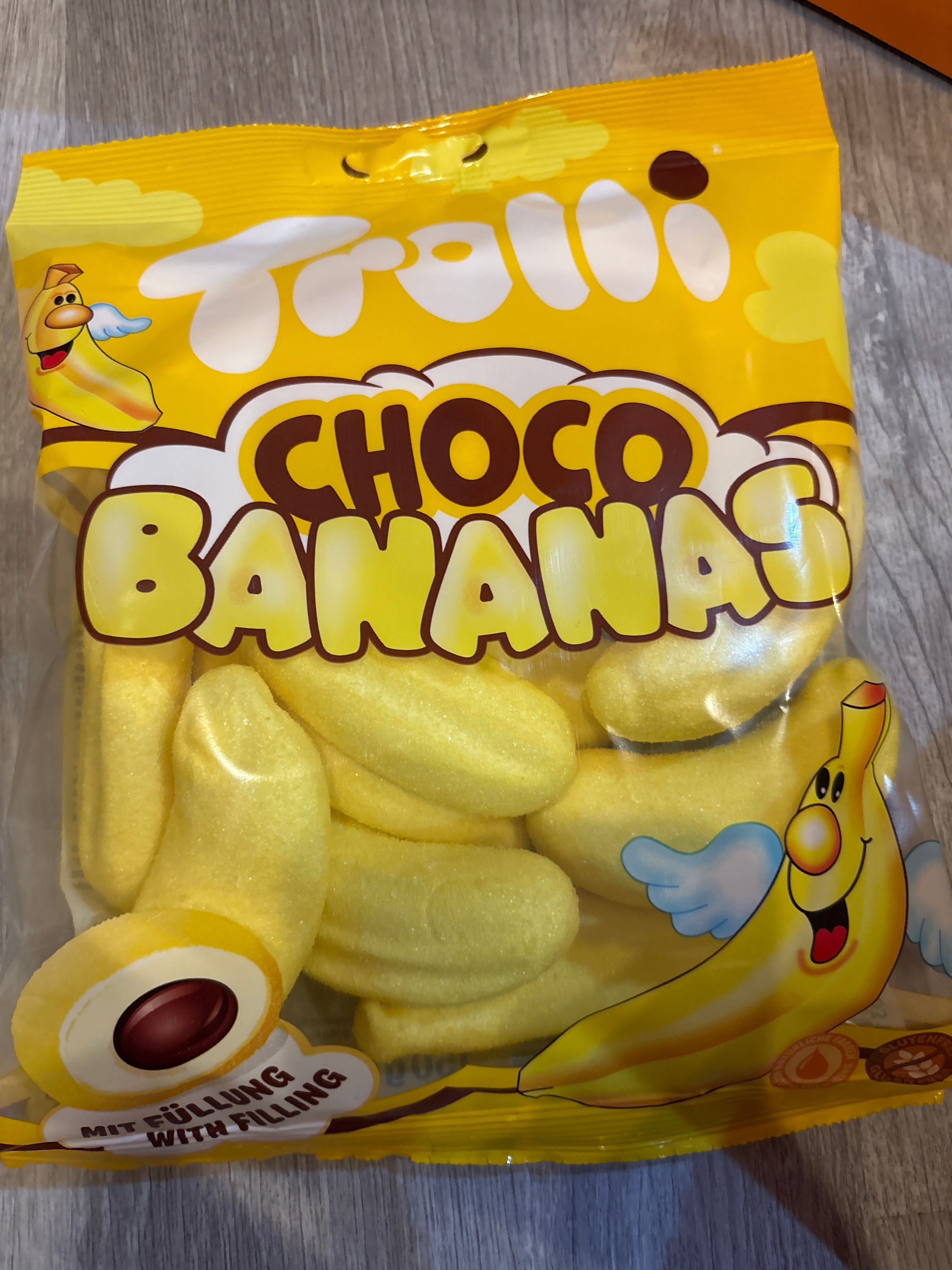 Trolli Choco Bananas