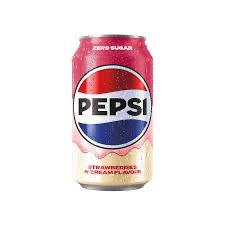 Pepsi strawberries N cream flavour