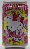 Hello kitty peach soda