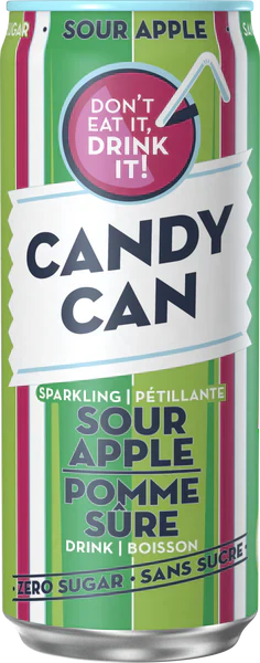 Candy Can Sour Apple Pomme Sure