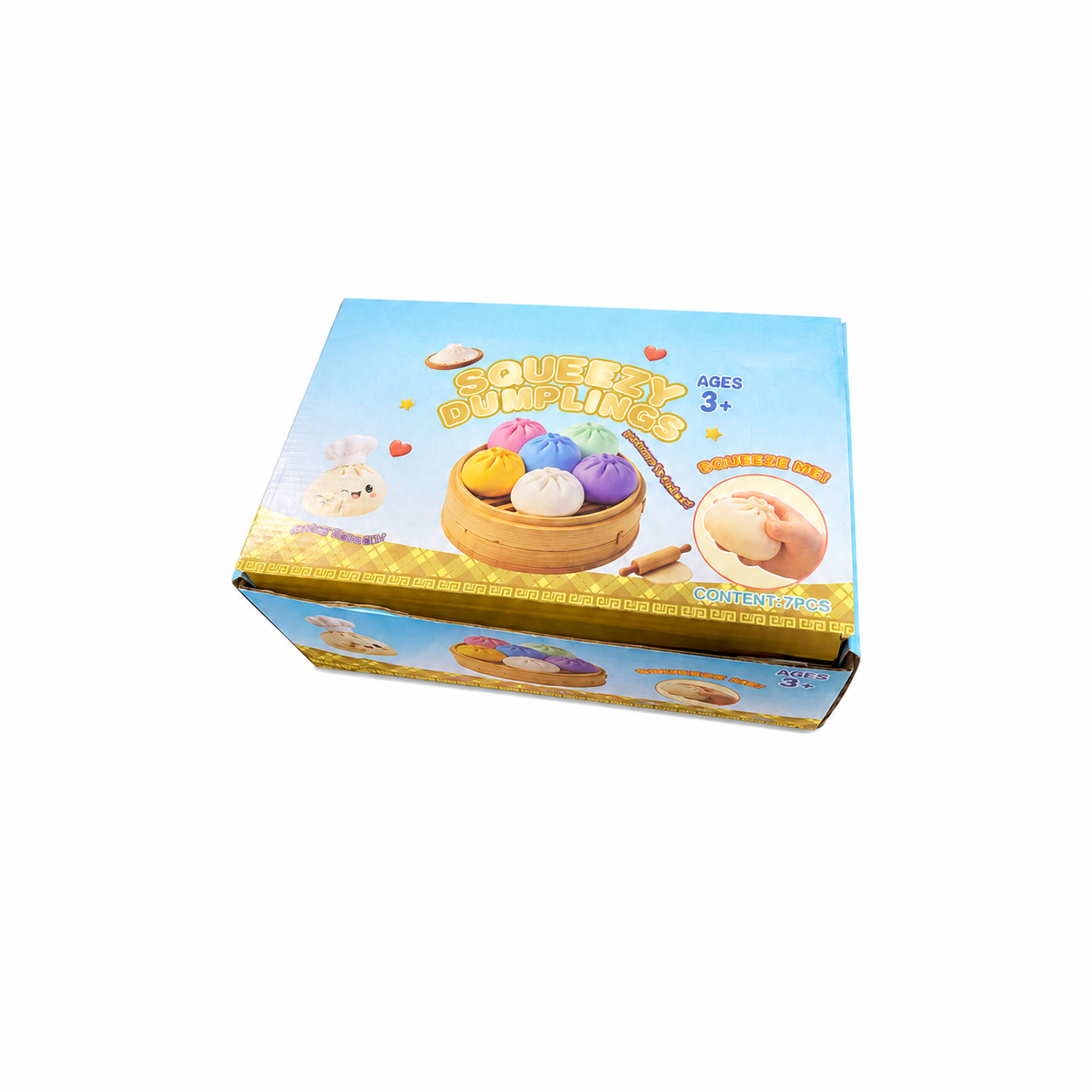 Squishy Glitter Dumpling Blind Box (China)