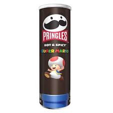 Pringles hot & spicy super Mario