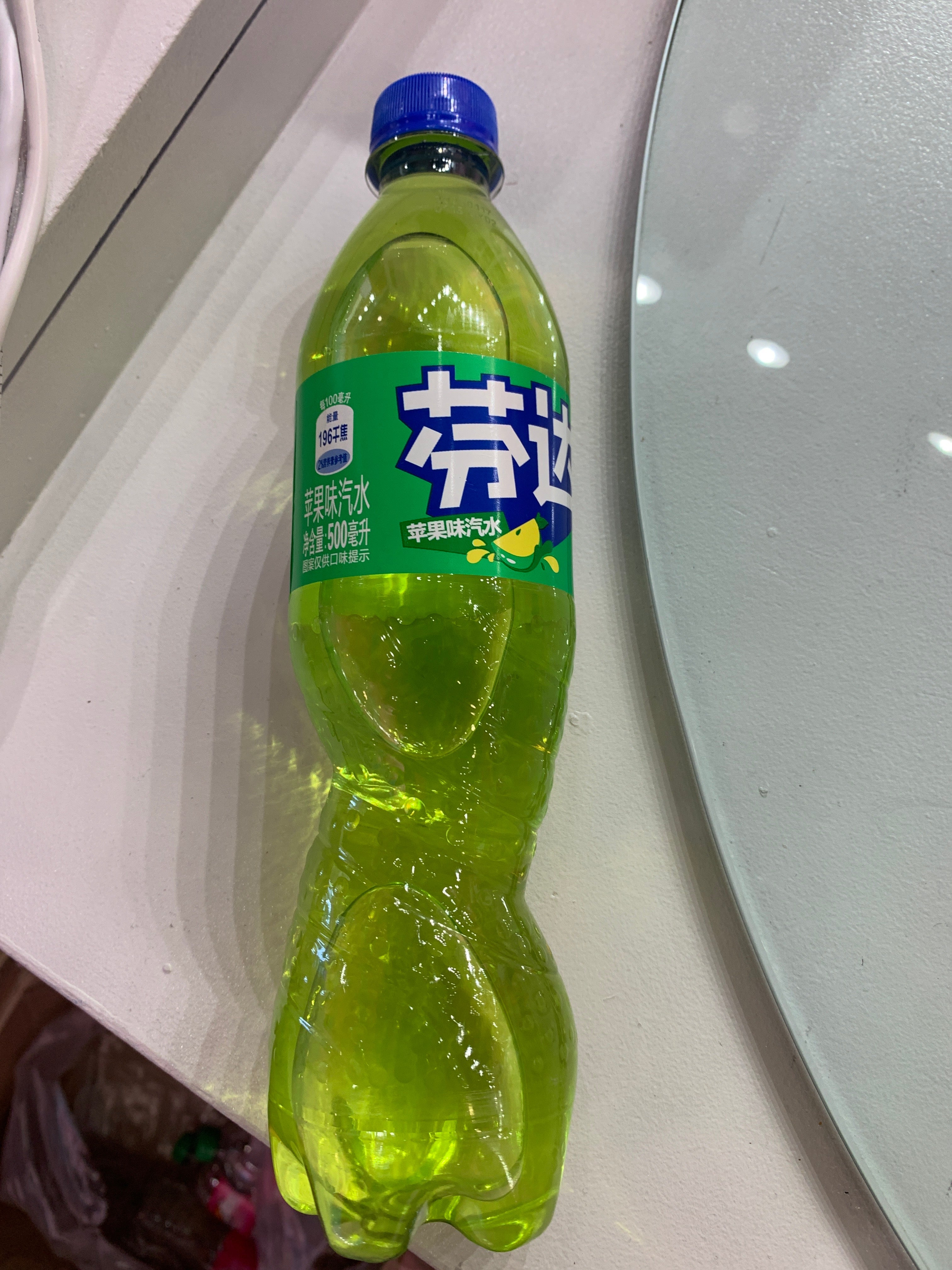 Fanta green apple  flavour