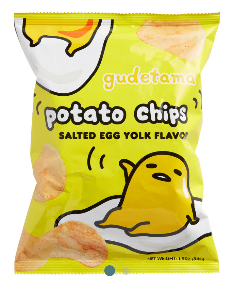 Gudetama Potato Chips - Salted Egg Yolk Flavor