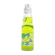 Ramune Green Apple Soda