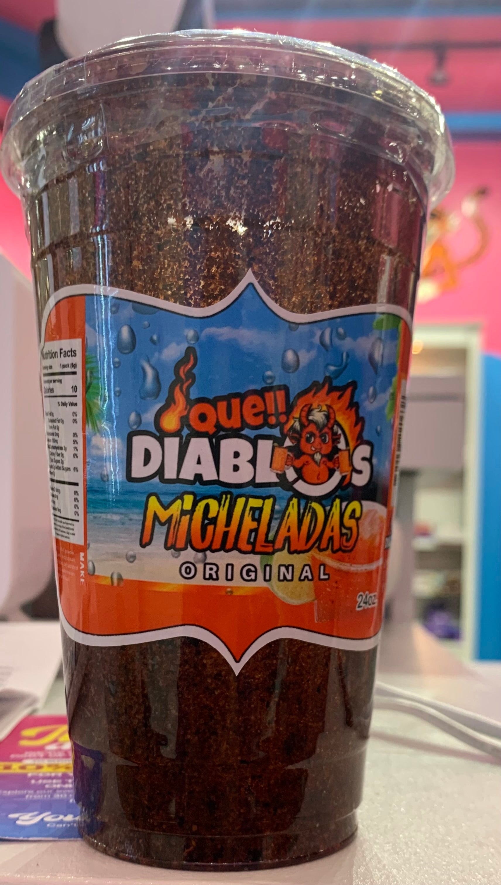 Que Diabl Micheladas original