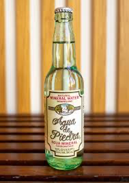 Aqua de piedra  natural mineral water sparkling