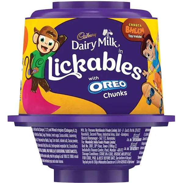 Cadbury dairy milk lickables