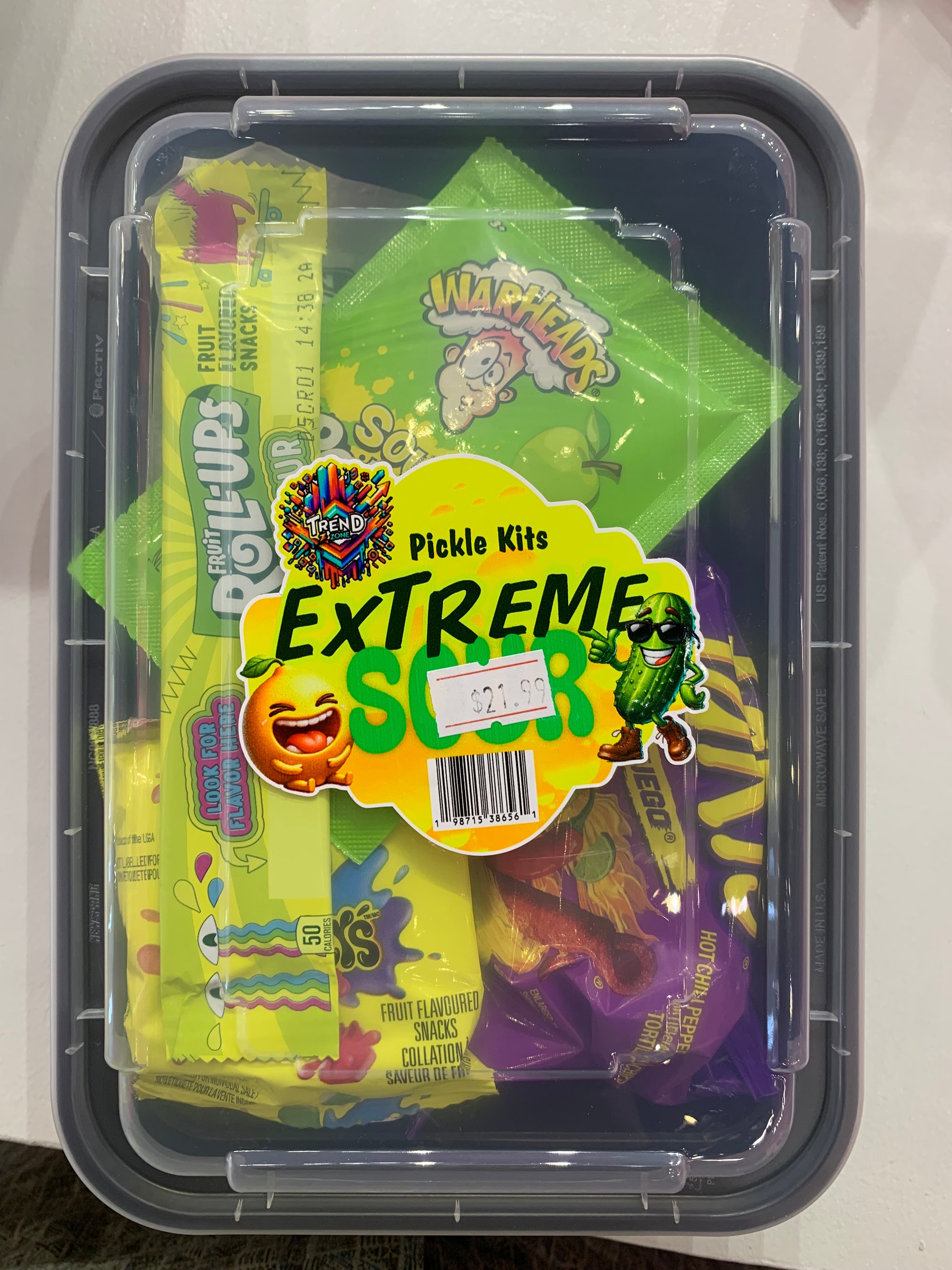 Trend extreme sour Pickle Kit