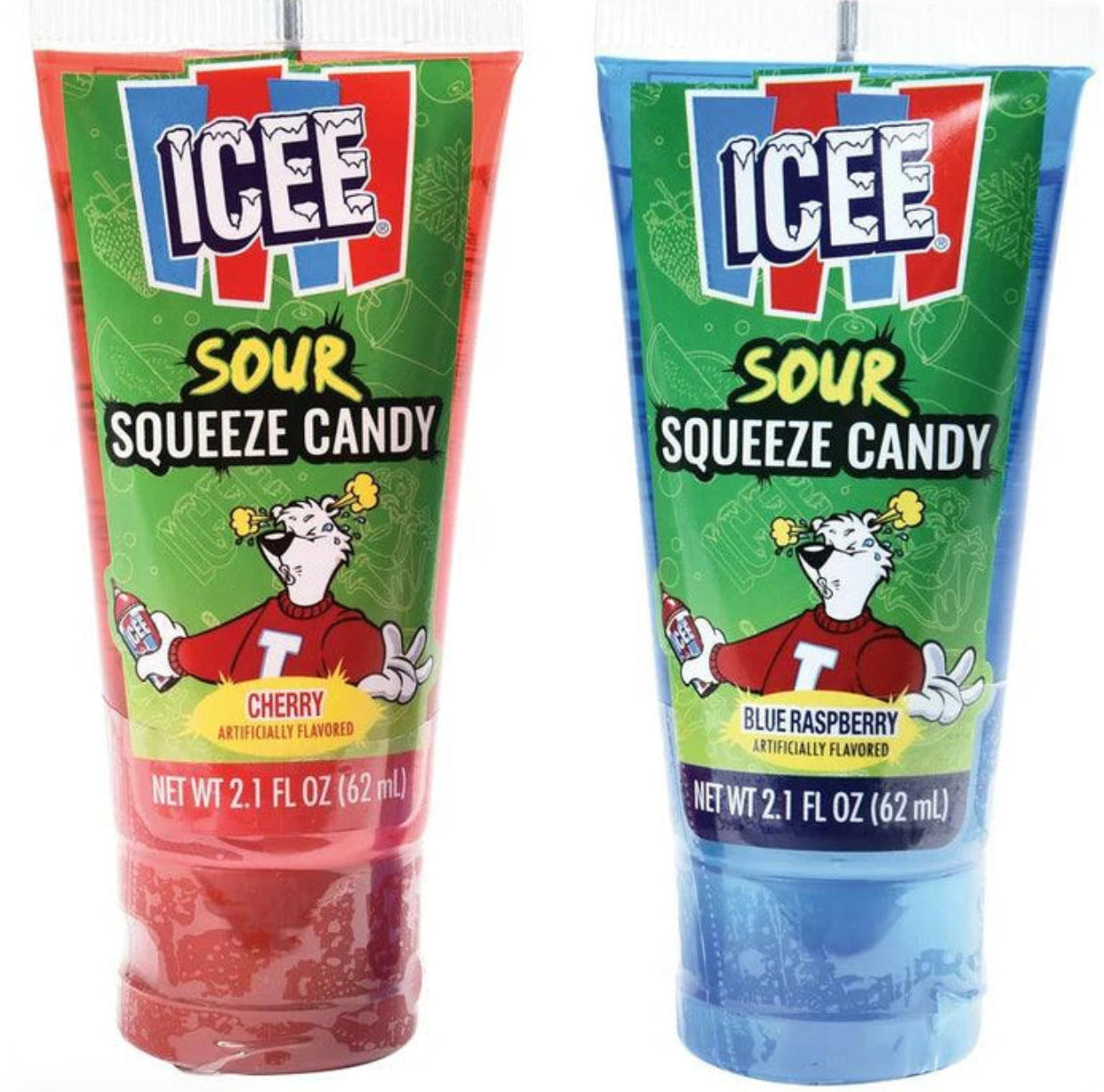 Icee sour squeeze candy 62ml