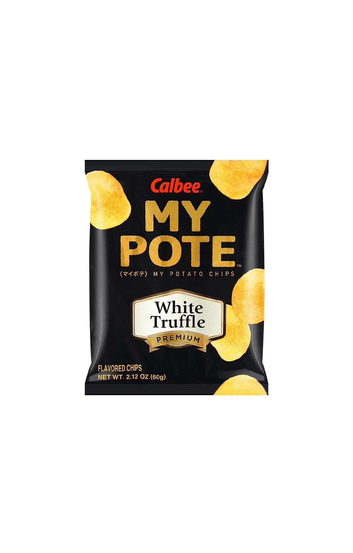 CALBEE MY POTE White Truffle Potato
Chips, 2.12oz