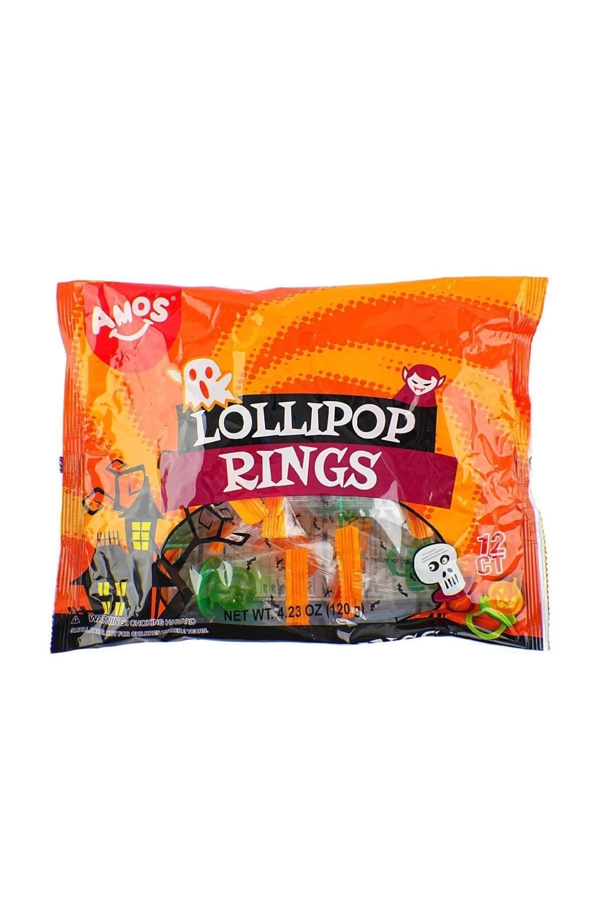 Halloween Lollipop Rings,4.23 oz