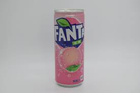 Fanta White Peach can