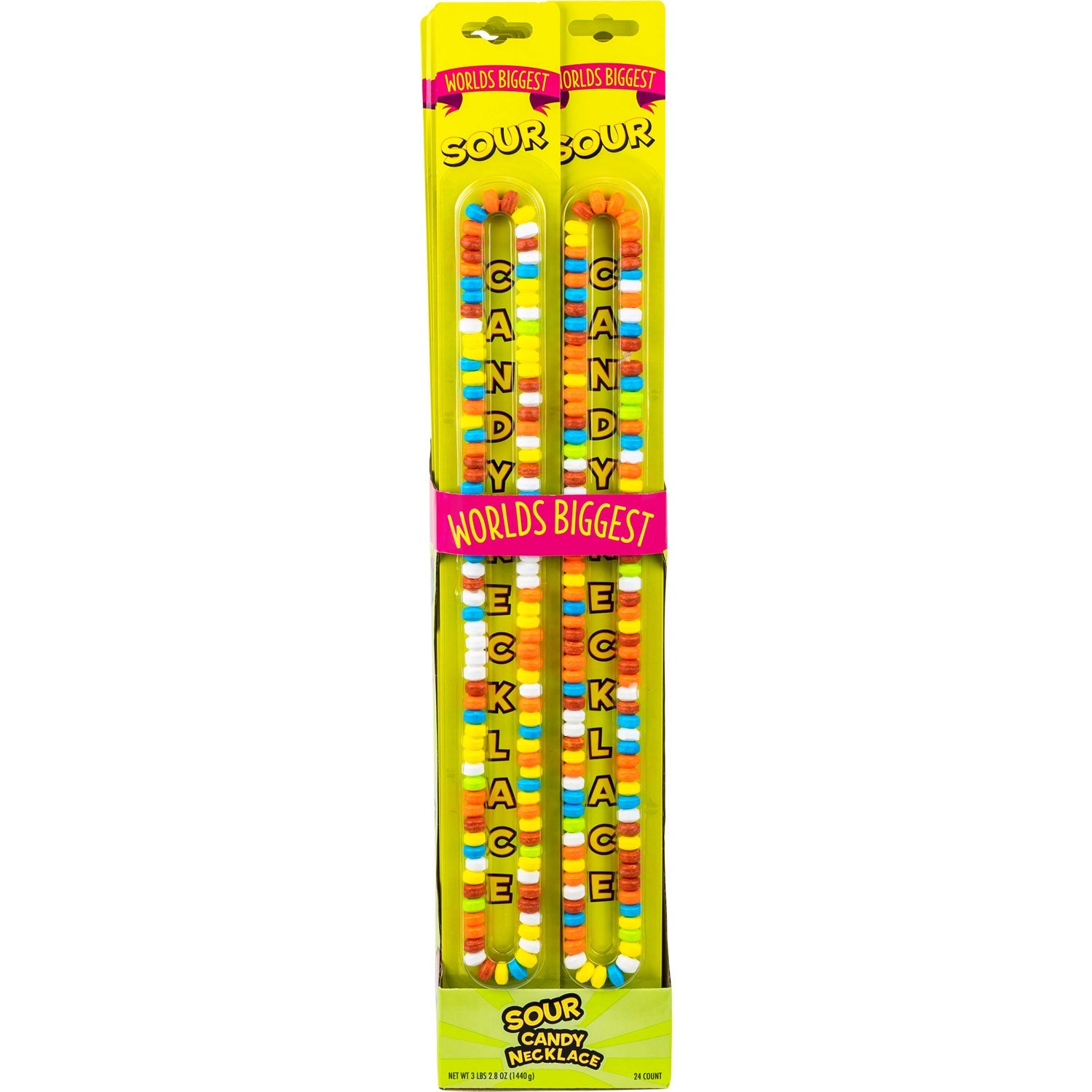 Sour candy necklace