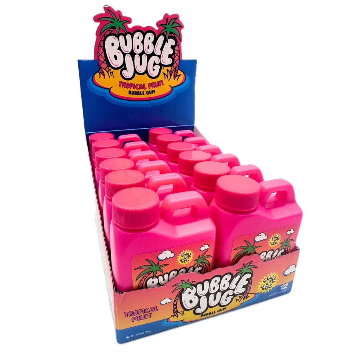 Bubble Jug Tropical Fruit Bubble Gum