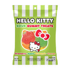 Hello kitty sour gummy treats