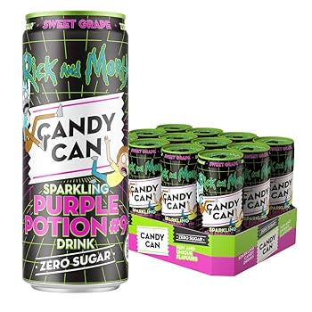 Rick and Morty Candy Can Sweet Grape