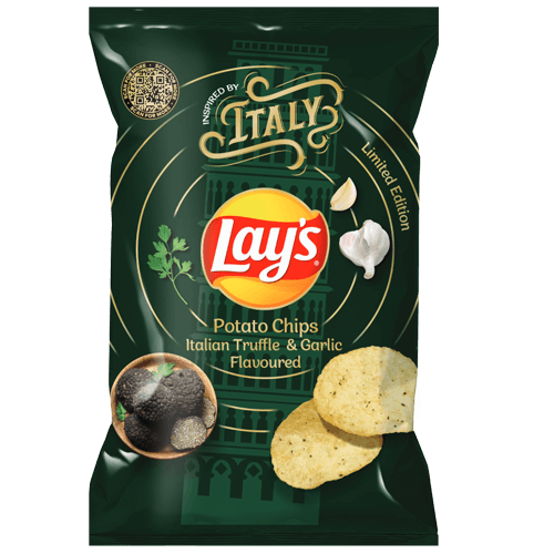 Lays Italian truffle flavor