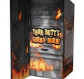 Flaming anus chocolate bar
