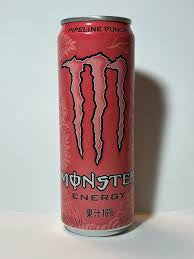 Monster Pink Pipeline Punch Soda drink  Japan